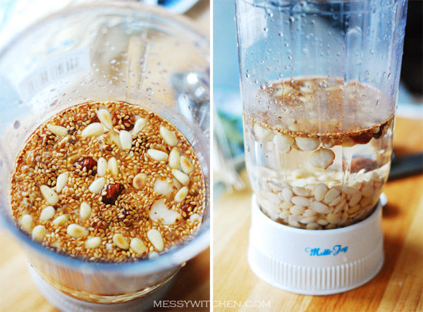 Blend Soybean With Mixed Nuts & Sesame Seeds